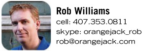 Contact Rob Williams, Web Strategist